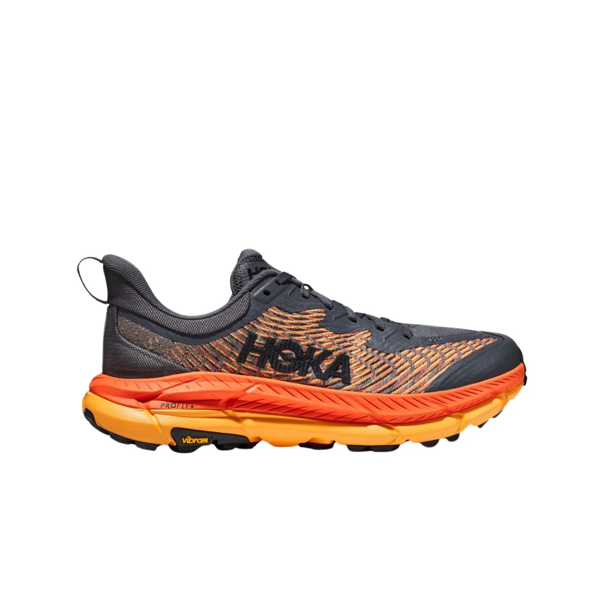 Orange günstig Kaufen-Hoka Mafate Speed 4 Grau Orange SS24 Schuhe, Größe EU 44. Hoka Mafate Speed 4 Grau Orange SS24 Schuhe, Größe EU 44 <![CDATA[Hoka Mafate Speed 4 Schuhe
 Der Hoka Mafate Speed 4 ist die perfekte Wahl für technisches Trailfahren und 