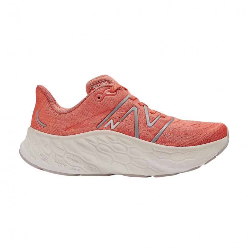 New Balance Fresh Foam X More v4 Coral White SS24 Women's Shoes