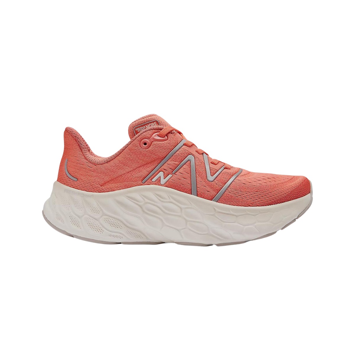 Chaussures Femme New Balance Fresh Foam X More v4 Corail Blanc SS24