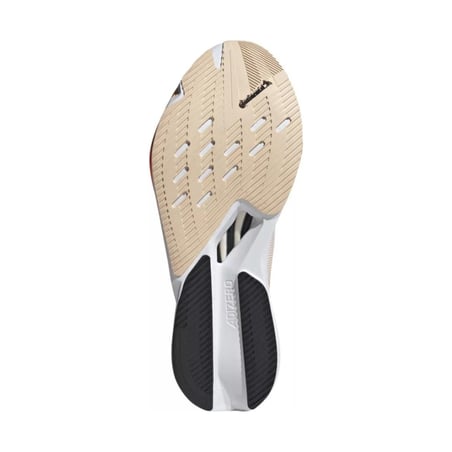Scarpe Adidas Adizero Boston 12 M Bianco Arancione 