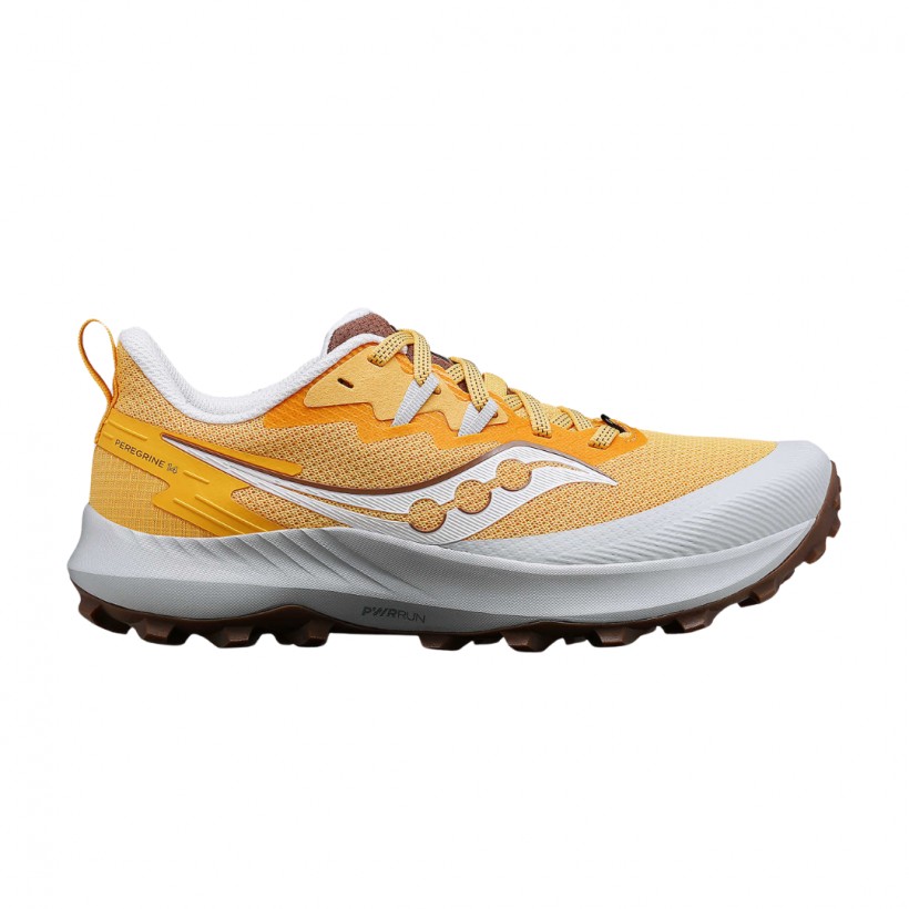 Saucony Peregrine 14 Orange White SS24 Women's Sneakers