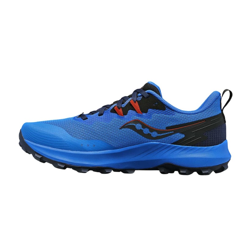 Saucony Peregrine 14 Blauw Zwarte Sneakers