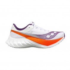 Saucony Endorphin Pro 4 White Purple SS24 Women's Shoes