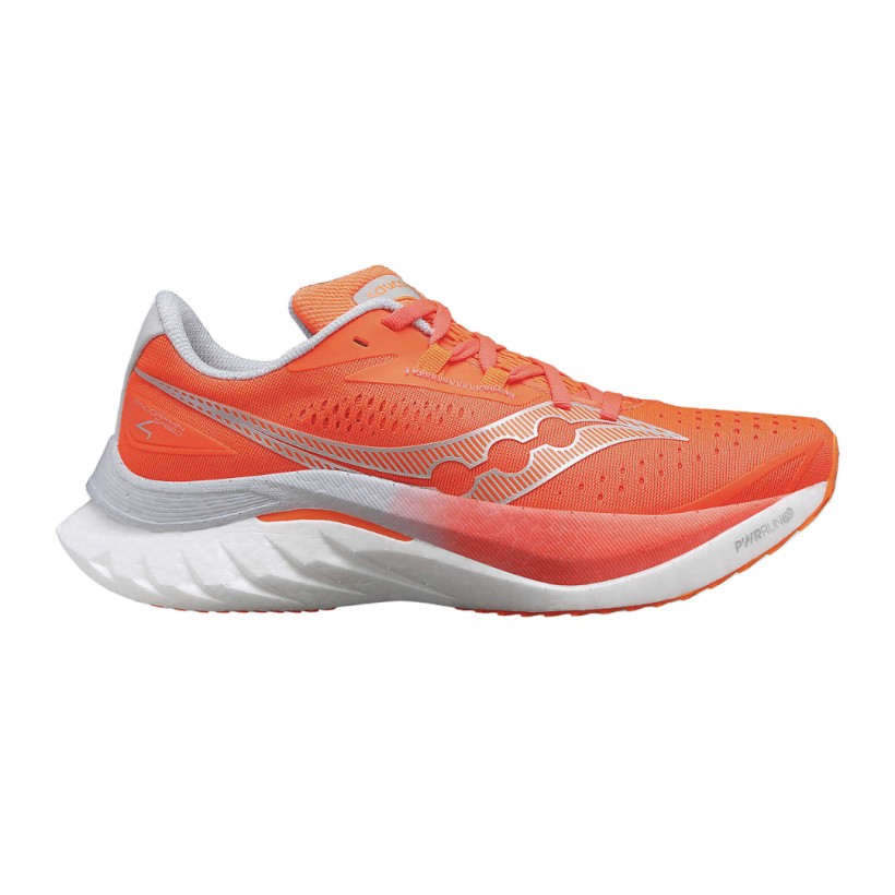 Saucony Endorphin Speed 4 White Orange SS24 Women's Shoes Paso