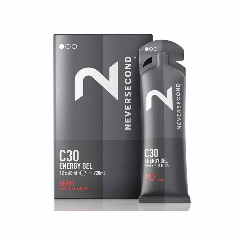 Energy Gel Neversecond C30 Berry  Box of 12 Units