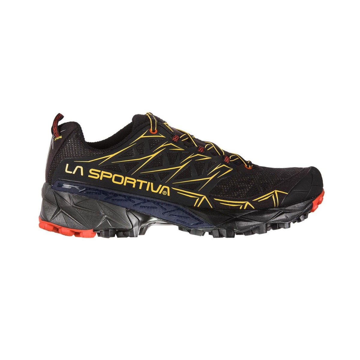 aus der günstig Kaufen-La Sportiva Akyra Schuhe Schwarz Gelb, Größe 42 - EUR. La Sportiva Akyra Schuhe Schwarz Gelb, Größe 42 - EUR <![CDATA[La Sportiva Akyra Schuhe Schwarz Gelb
 Der neue Bergschuh La Sportiva Akyra Black ist aus der Kombination der besten 