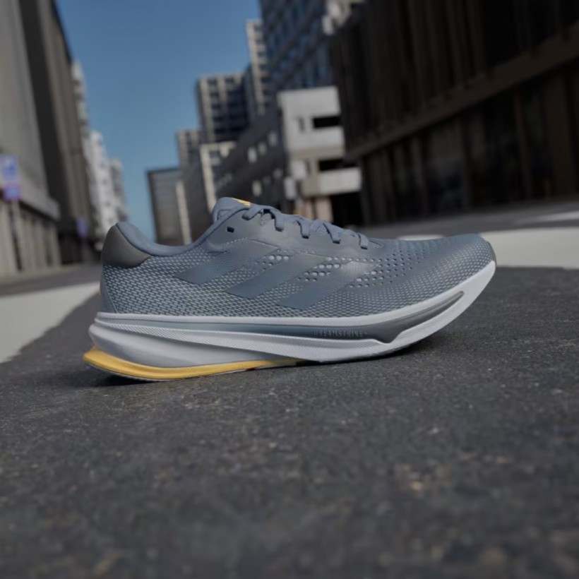 Adidas Supernova Rise Grey Metallic Yellow...