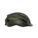 Casco Met Allroad Verde Iridescente Opaco