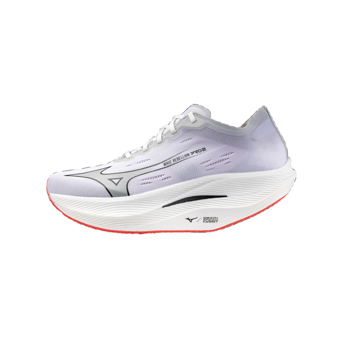 Mizuno Wave Rebellion Pro 2 Shoes White Gray Black Free shipping