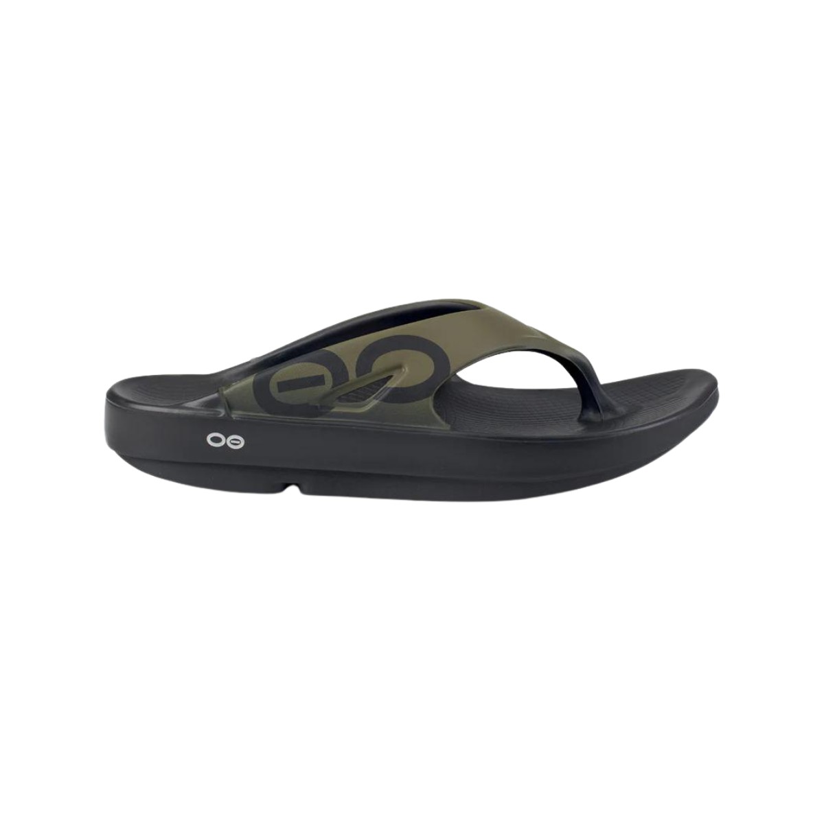 sandales oofos ooriginal sport vert, taille 45 - eur