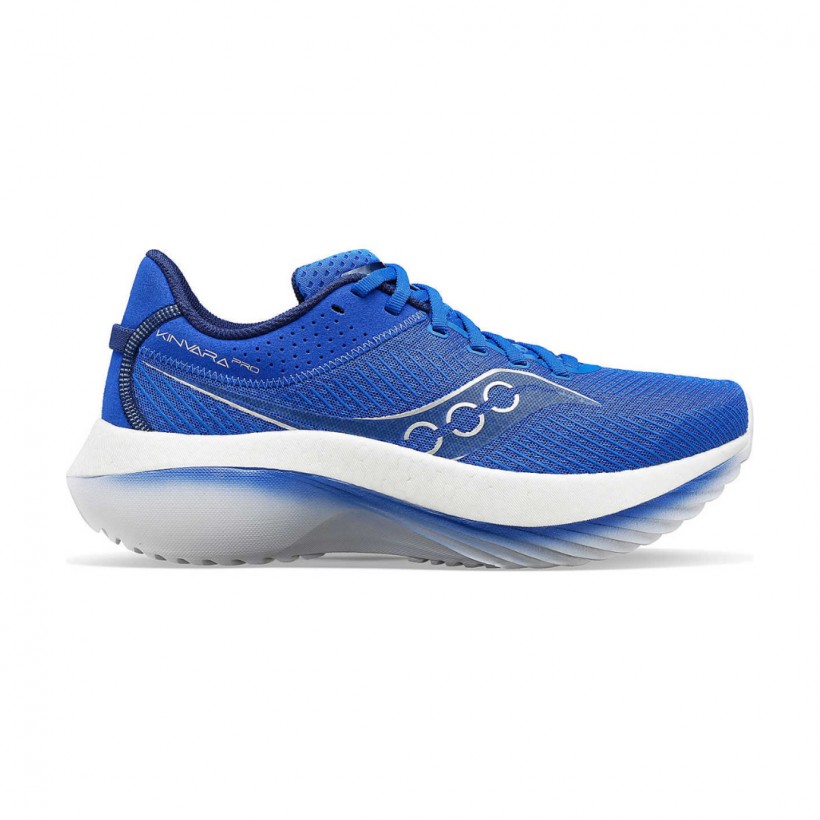 Baskets Saucony Kinvara Pro Bleu Blanc 