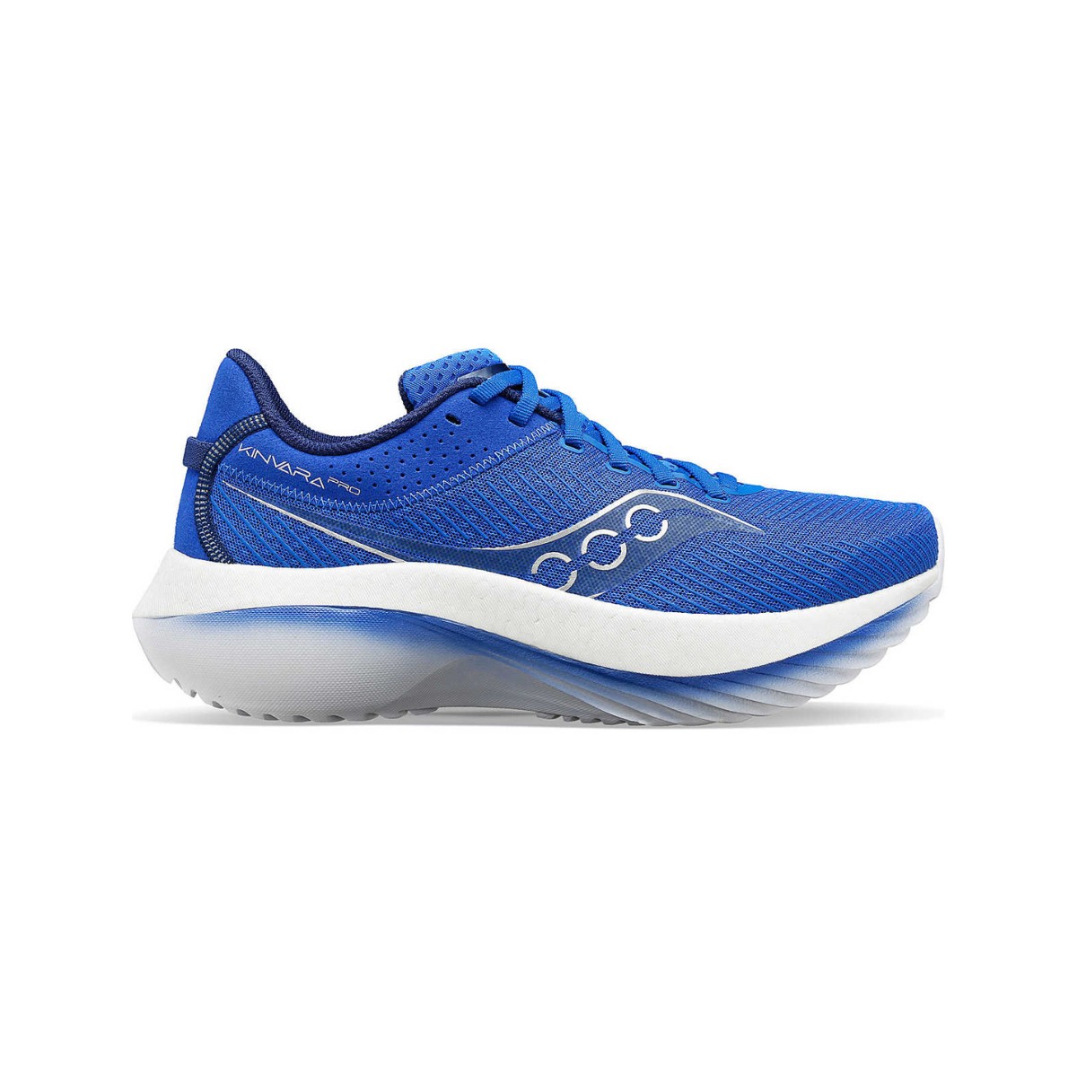 Chaussures Saucony Kinvara Pro Bleu Blanc SS24