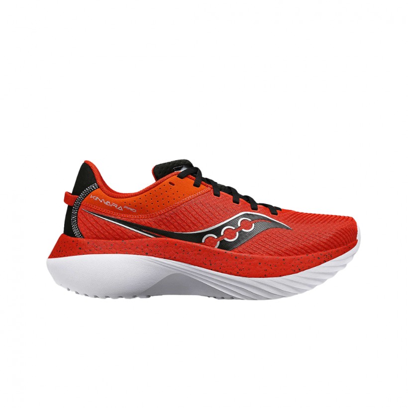Schuhe Saucony Kinvara Pro Rot Schwarz