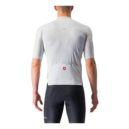 Maillot Castelli Prologo 7 Biało-Czerwona