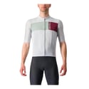 Maillot Castelli Prologo 7 Blanc Rouge