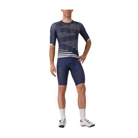 Maillot Castelli Climber's 4.0 Blu Marino Bianco