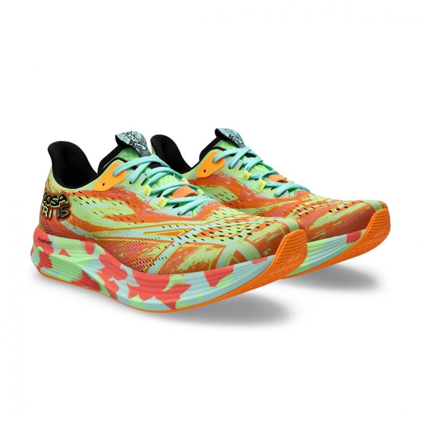 Asics Noosa Tri 15 Green Yellow  Sneakers