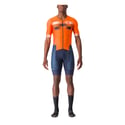 Trisuit Castelli Integral Free Sanremo 2 Manica Corta Arancione Blu