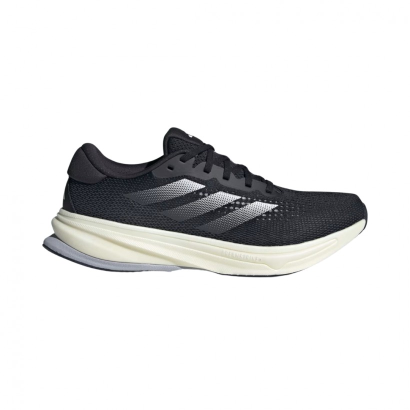 Tênis Adidas Supernova Rise Wide Preto Branco SS24