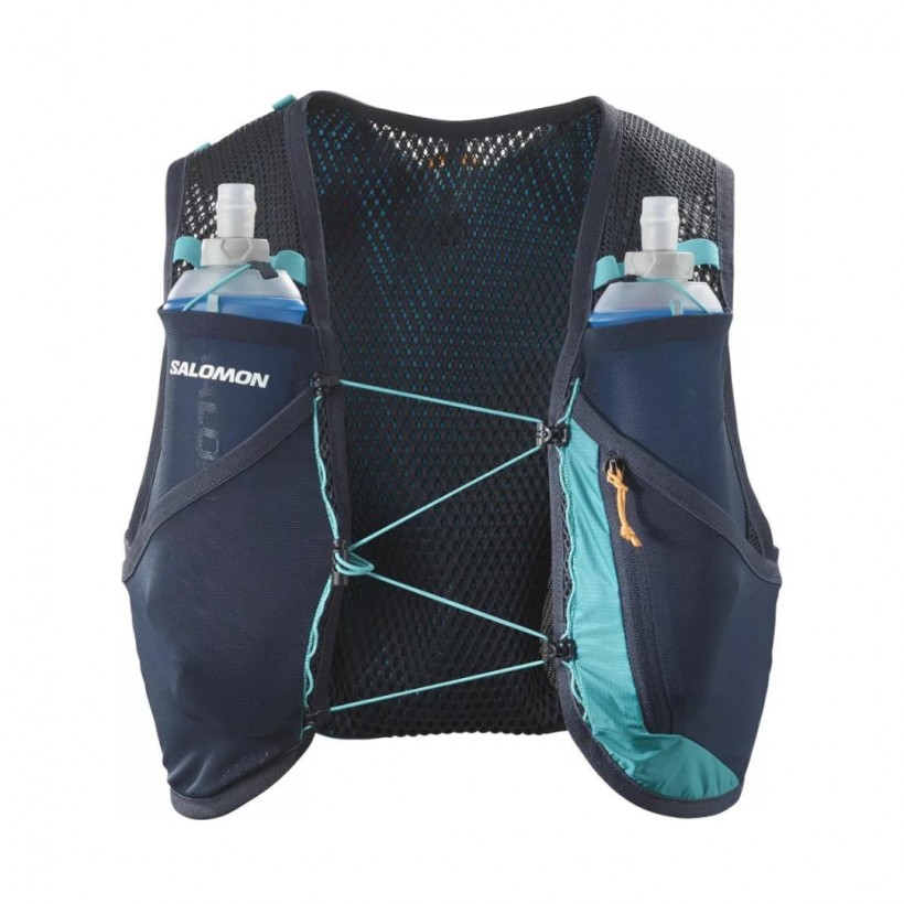 Salomon Active Skin 4 Set Blue Running Vest