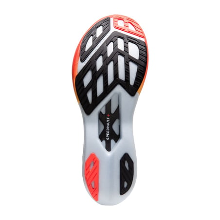 Brooks Hyperion Elite 4 Grey Orange Unisex Sneakers