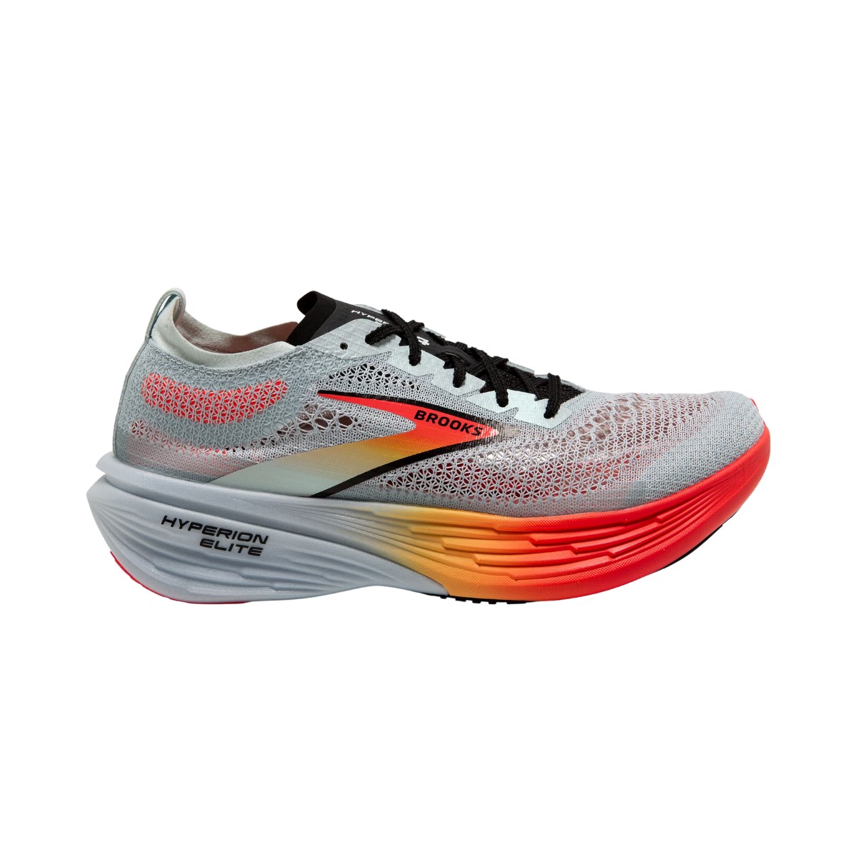 Elite X günstig Kaufen-Unisex Brooks Hyperion Elite 4 Grau Orange Sneakers SS24, Größe 42 - EUR. Unisex Brooks Hyperion Elite 4 Grau Orange Sneakers SS24, Größe 42 - EUR <![CDATA[Brooks Hyperion Elite 4 Schuhe
 Entdecken Sie die Zukunft der Geschwindigkeit m