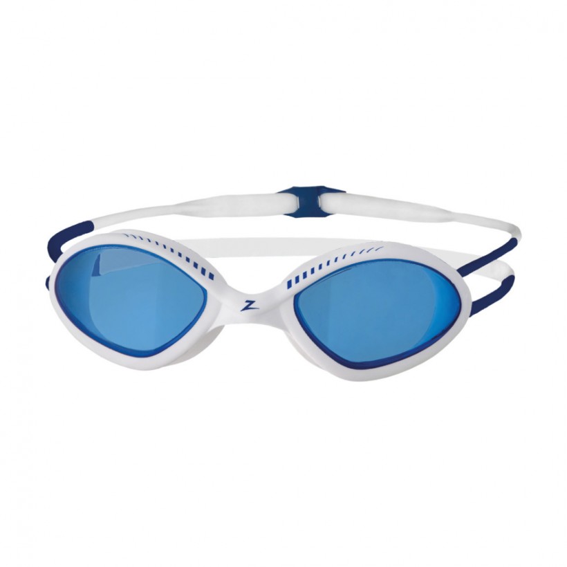 Óculos de Natação Zoggs Tiger Branco Azul