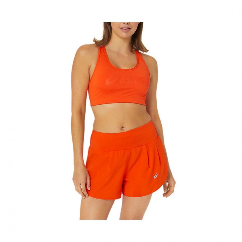 Damski stanik sportowy Asics Coro w kolorze czerwonym