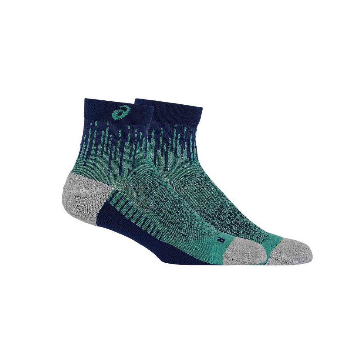 man zum günstig Kaufen-Asics Performance Run Socken Grün Marineblau, Größe L. Asics Performance Run Socken Grün Marineblau, Größe L <![CDATA[Asics Performance Run Socken Asics Performance Run Socken sind ideal zum Laufen. Mit Viertellänge, Nanogli