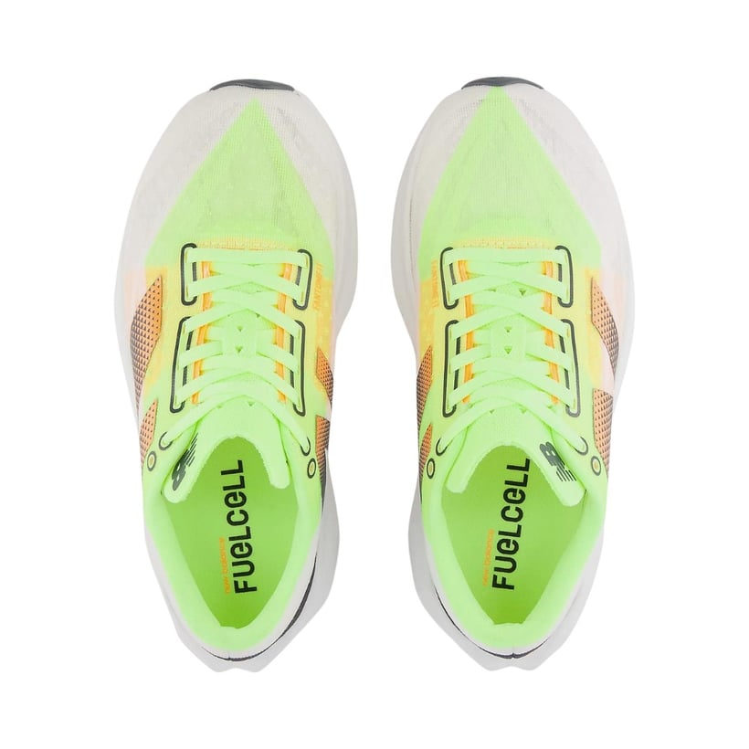 New Balance FuelCell Rebel v4 White Green  Shoes