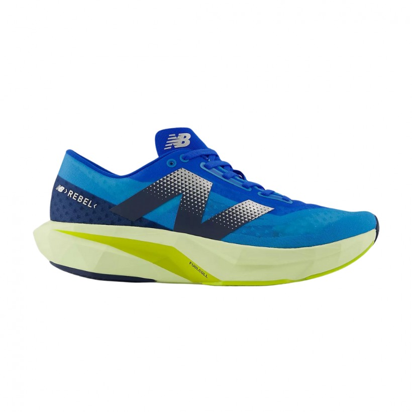 New Balance FuelCell Rebel v4 Blue Green SS24 Shoes