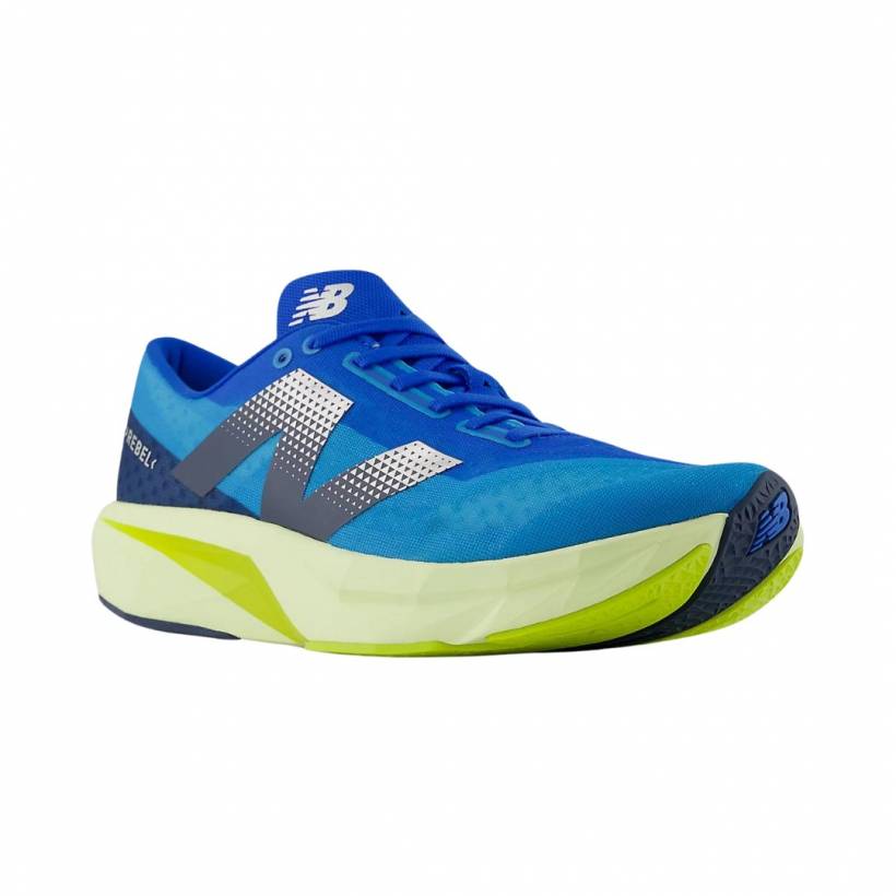 Tênis New Balance FuelCell Rebel v4 Azul Verde 