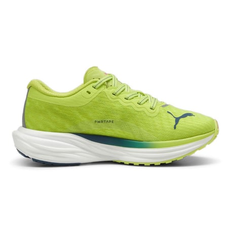 Chaussures Puma Deviate Nitro 2 Vert Bleu  Femme