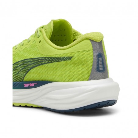 Shoes Puma Deviate Nitro 2 Green Blue  Women