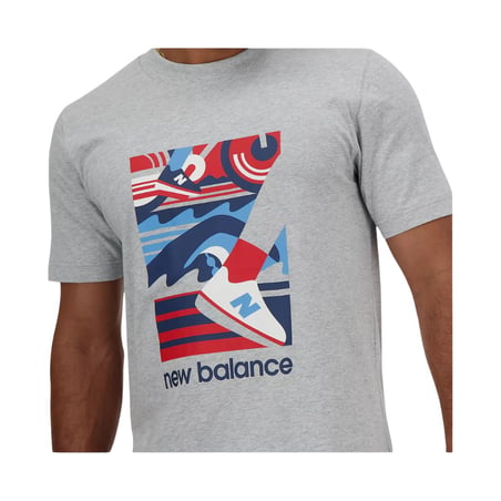 New Balance Sport Essentials Triathlon Grey T-Shirt