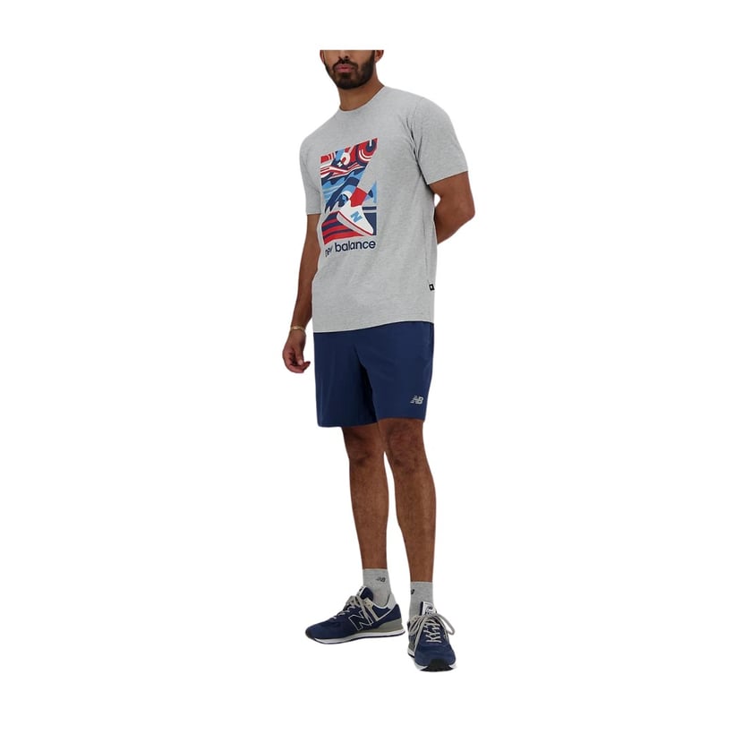 T-Shirt Gris New Balance Sport Essentials...