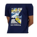 T-shirt New Balance Sport Essentials Triathlon Bleu Marine