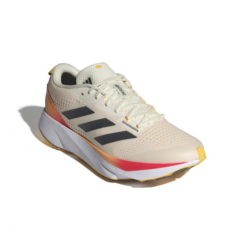 Baskets Adidas Adizero SL Blanc Jaune 