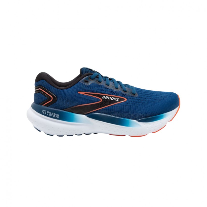 Schuhe Brooks Glycerin 21 Blau Weiß SS24