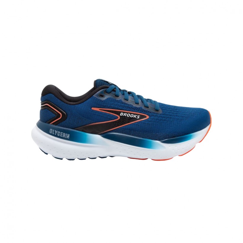 Zapatillas Brooks Glycerin 21 Azul Blanco 
