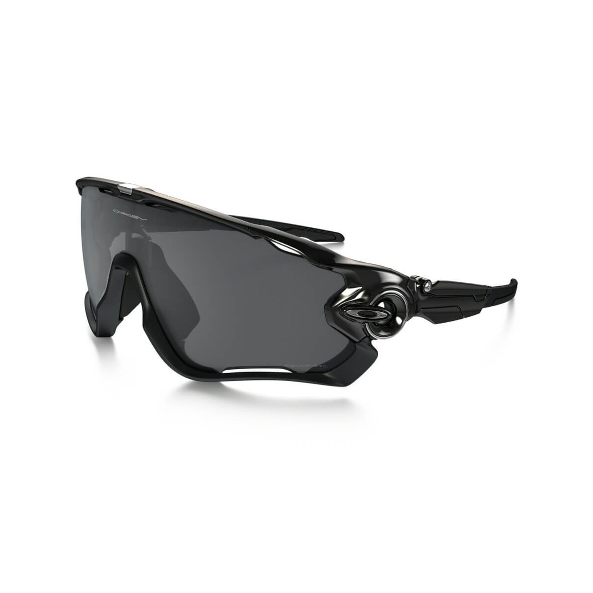 Almuerzo Escribe email Firmar Gafas ciclismo Oakley Jawbreaker Negro Brillante Lente Negro Iridio  Polarizado