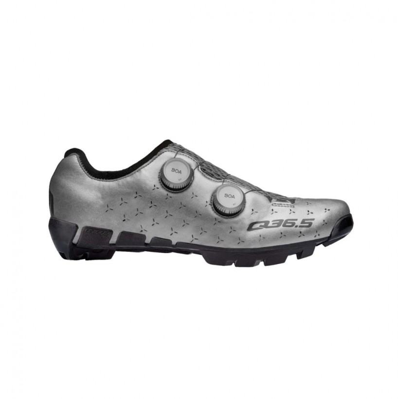 Q36.5 Unique Adventure Grau Silber Turnschuhe