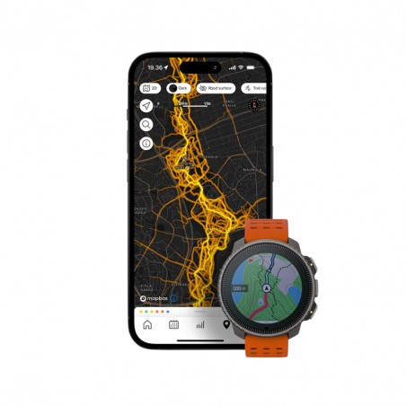 Suunto Vertical Steel Solar Orange Watch
