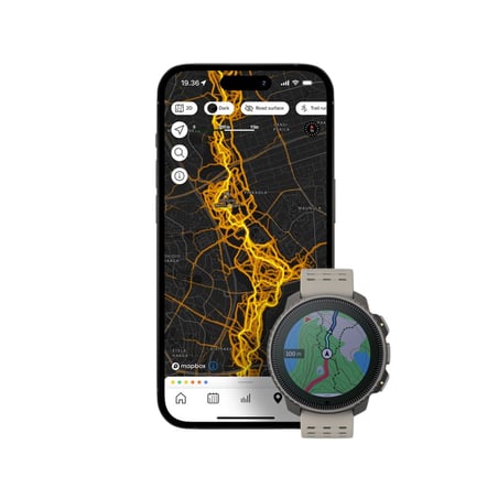 Suunto Vertical Steel Solar Horloge Grijs