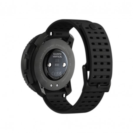 Suunto Vertical Steel Solar Schwarze Uhr