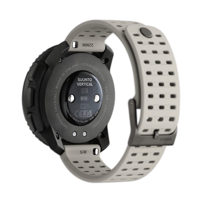 Relógio Suunto Vertical Steel Solar Cinza
