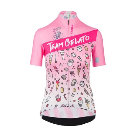Maglia Donna Q36.5 Gregarius Pro Team Gelato Rosa