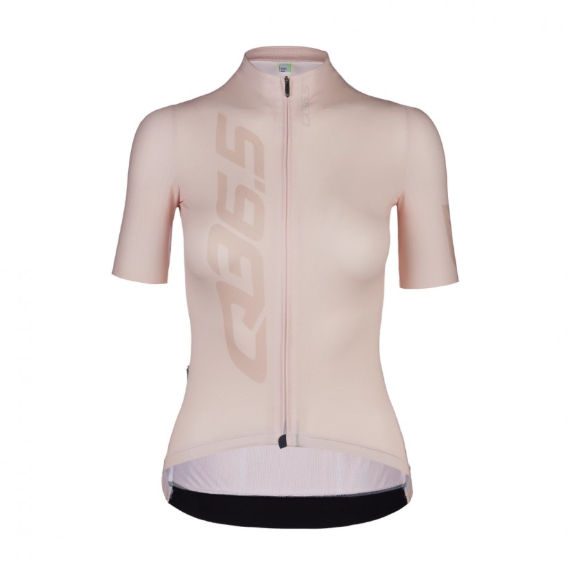 Maillot Q36.5 Gregarius Pro Signature Beige Blanco Mujer