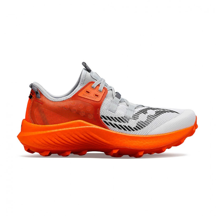 Saucony Endorphin Rift Grey Orange  Sneakers