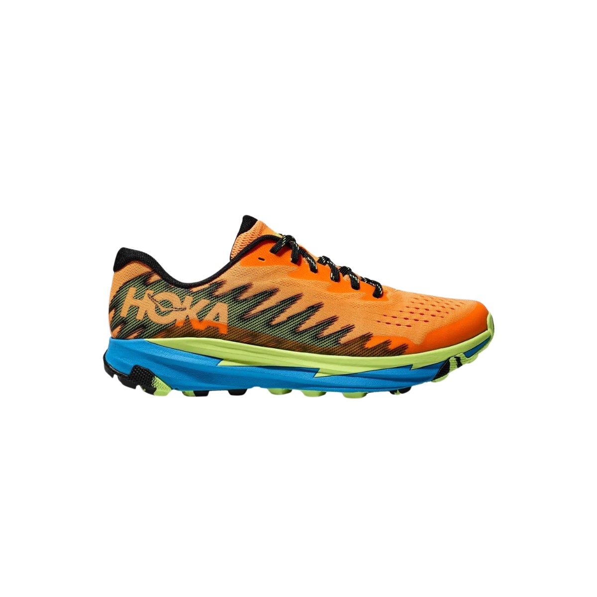 Zapatillas Hoka Torrent 3 Naranja Verde